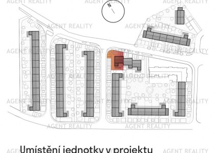 Prodej bytu se zahradou 3+kk, 71m2, ulice K Pískovně, Strančice