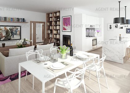 Prodej bytu 3+kk, 71,48 m2 s 2 balkony, Hostivice, Praha-západ