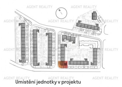 Prodej bytu s terasou 3+kk, 71m2, ulice K Pískovně, Strančice