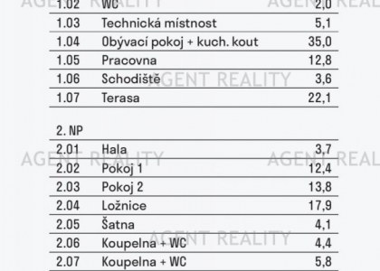 Prodej řadového domu se zahradou 5+kk, 138m2, ulice K Pískovně, Strančice