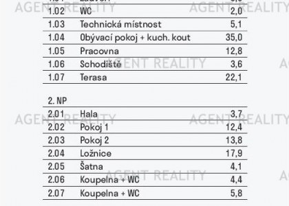 Prodej řadového domu se zahradou 5+kk, 138m2, ulice K Pískovně, Strančice