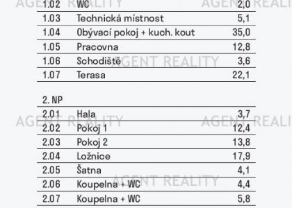 Prodej řadového domu se zahradou 5+kk, 138m2, ulice K Pískovně, Strančice