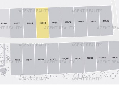 Prodej stavebního pozemku 186/69, 841m2, Slaný - Dolín