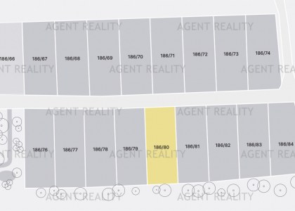 Prodej stavebního pozemku 186/80, 818m2, Slaný - Dolín