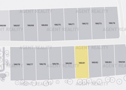 Prodej stavebního pozemku 186/81, 827m2, Slaný - Dolín