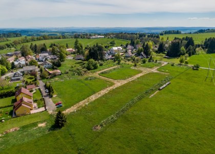 Prodej stavebního pozemku 213/32, 592 m2, obec Zádub-Závišín, Mariánské Lázně.